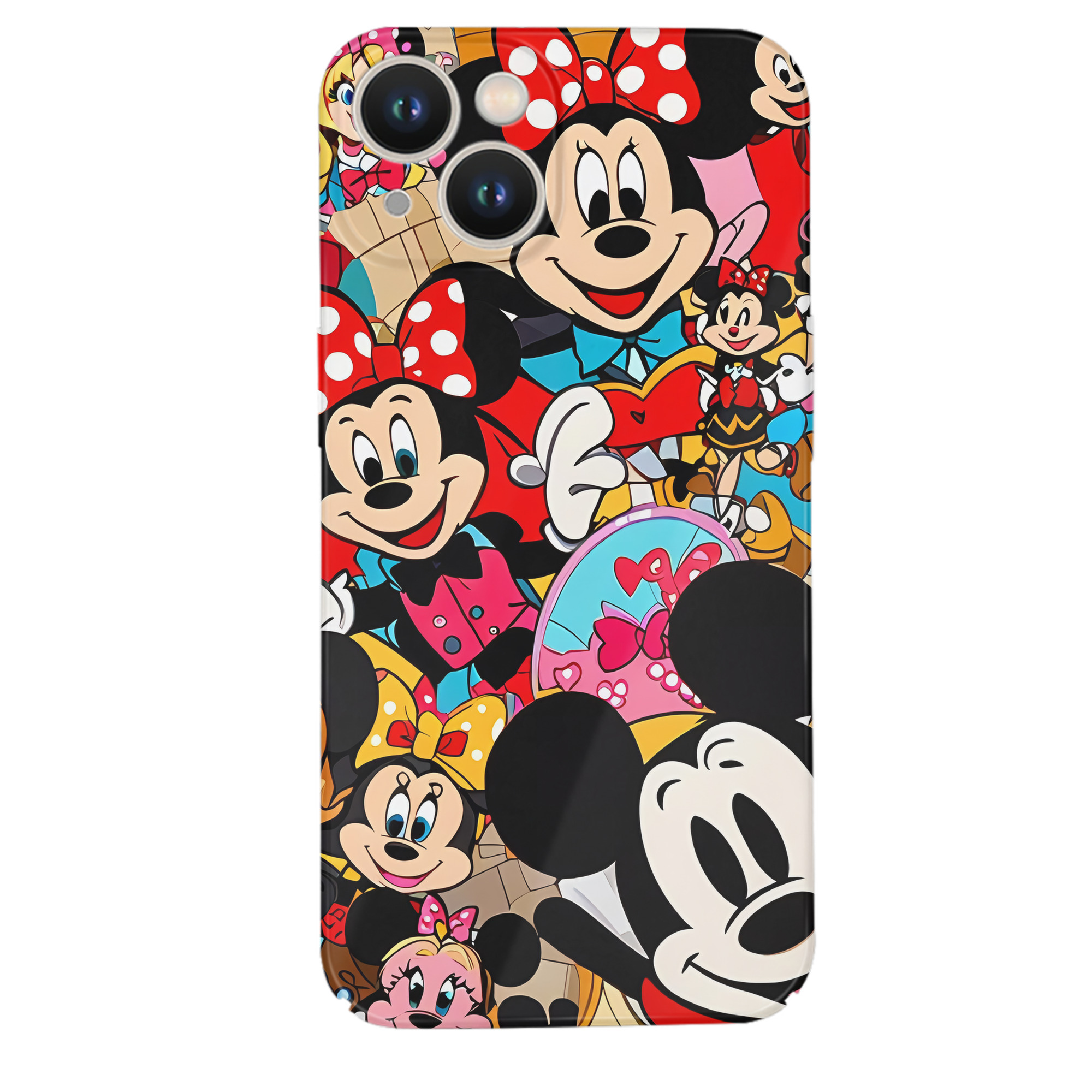 （画像用） ミッキーマウス Mickey Mouse 【iPhone 14シリーズ対応】ハードケース